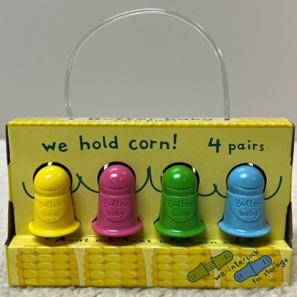 Butter Baby Corn Picks Set of 4